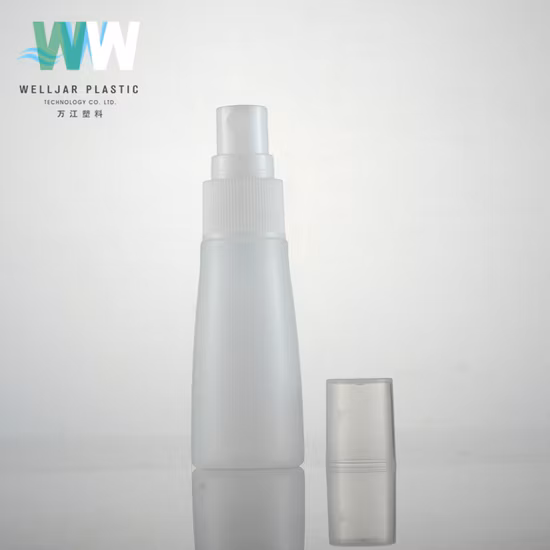 Bottiglia a bocca affilata in plastica PE da 30 ml da 1 oz con tappo a vite