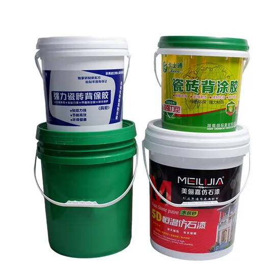 Tamburo di plastica del contenitore di imballaggio del secchio di plastica della vernice di gallone