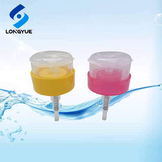 Vendita calda Tipo di pressa Pompa per unghie Dispenser per solvente per unghie Flacone trasparente per solvente per smalto con pompa