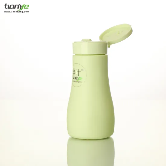 Flacone in HDPE da 200 ml per polvere detergente/polvere per calore pungente/polvere sfusa